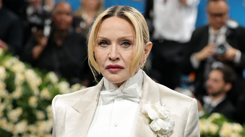 Demi Moore looking at camera