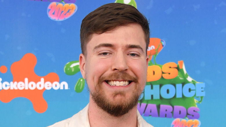 Mr.Beast at 2023 Kids Choice Awards