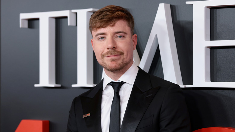 MrBeast on the red carpet