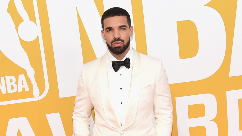 Drake on the red carpet