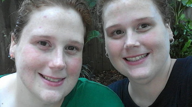 Kandi and Brandi Dreier smiling