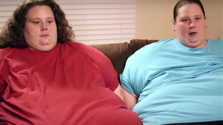 Brandi and Kandi Dreier sitting