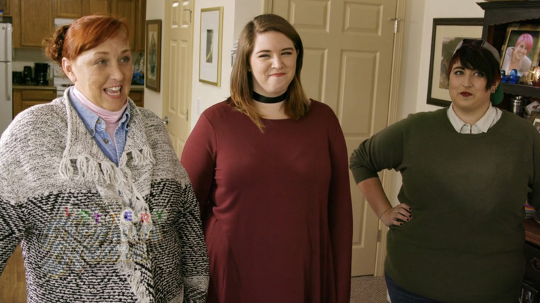 A Massachussets mom and her daughters on a season 2 episode of "My Lottery Dream Home"