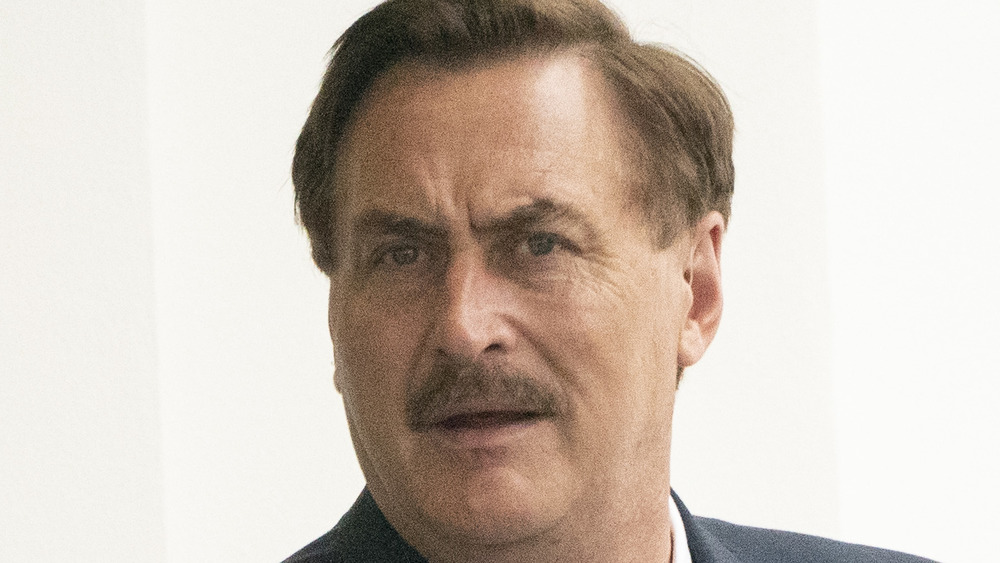 Mike Lindell outside of the White House