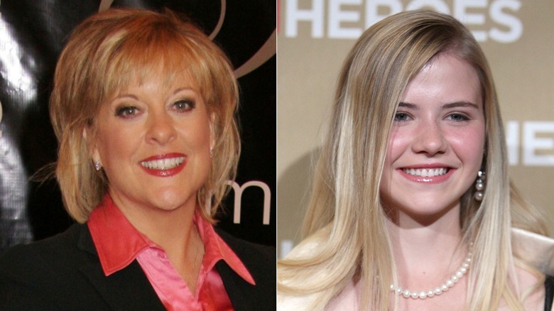 Nancy Grace smiling, Elizabeth Smart smiling