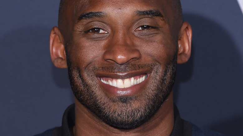 Kobe Bryant smiling