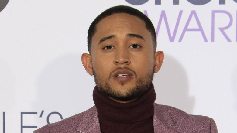 Tahj Mowry on the red carpet