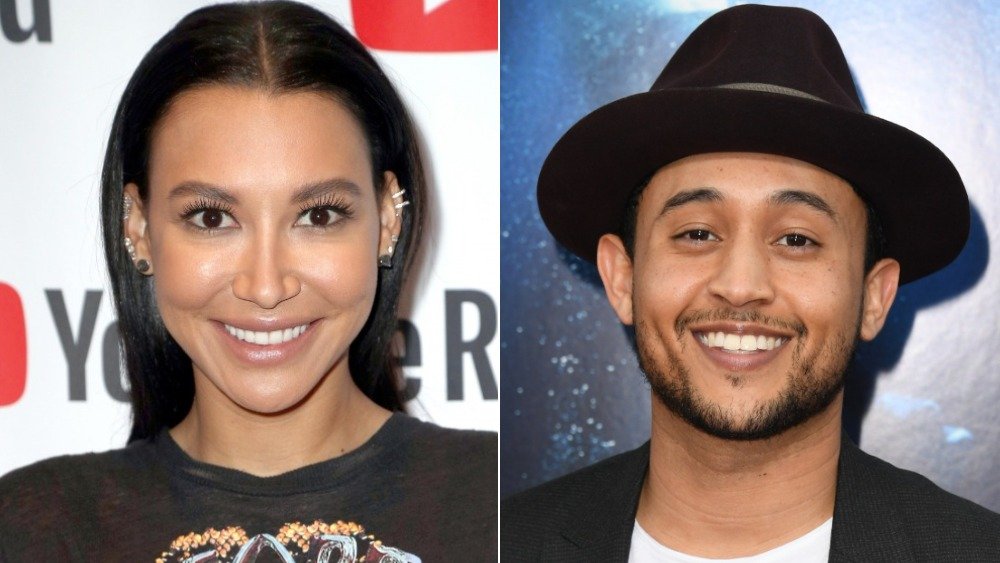 Naya Rivera and Tahj Mowry 