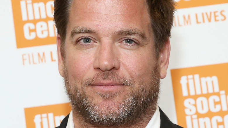 Michael Weatherly smiling