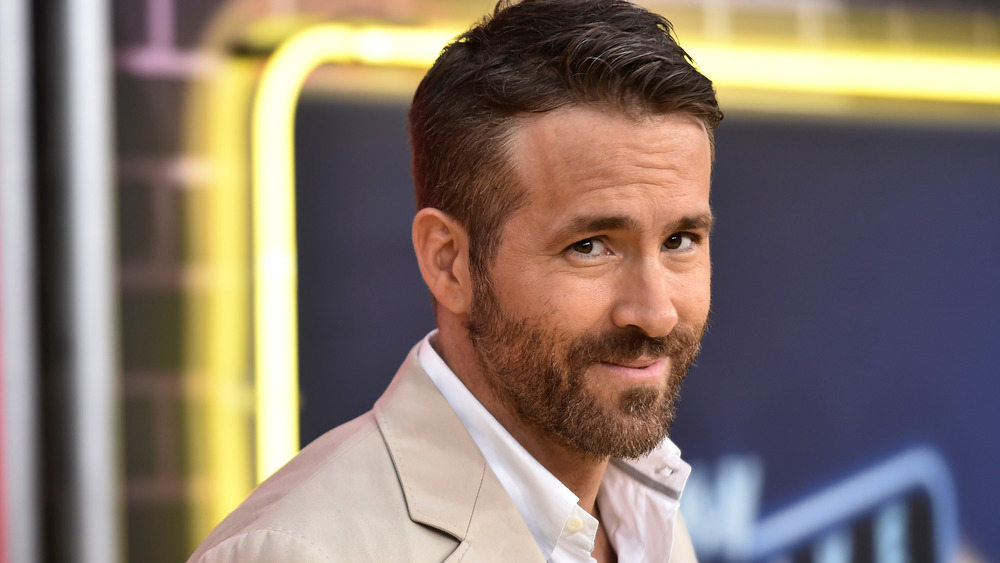 Ryan Reynolds smiling