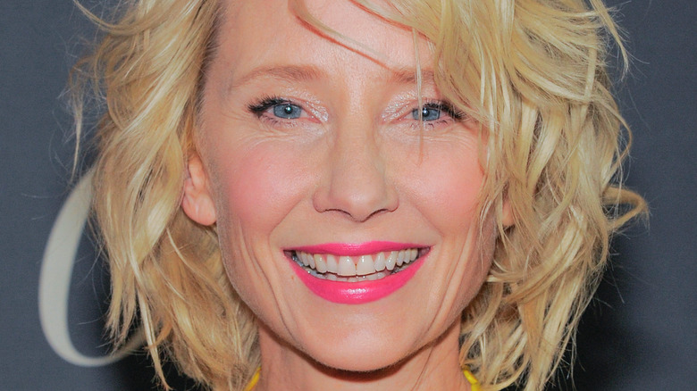 Anne Heche smiling