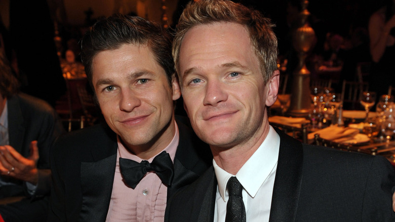 David Burtka and Neil Patrick Harris posing