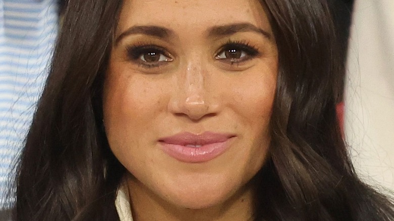 Meghan Markle with hair down