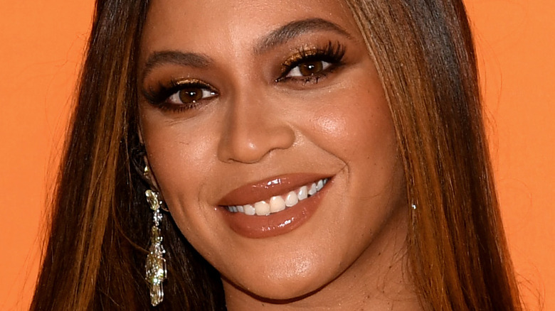 Beyoncé smiling