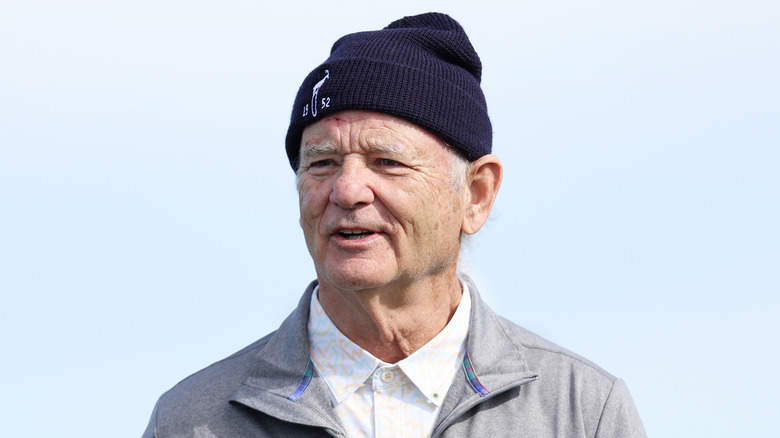 Bill Murray with a beanie 
