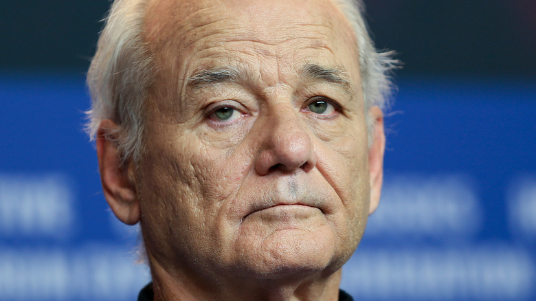 Bill Murray frowning