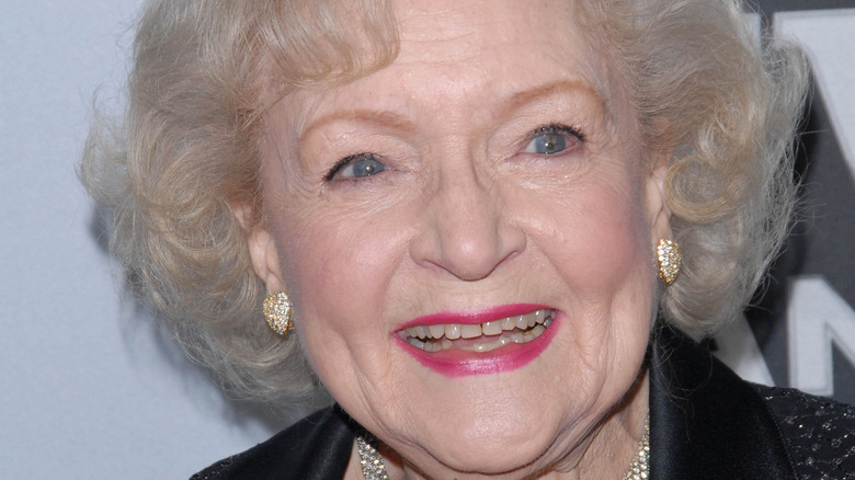 Betty White smiling