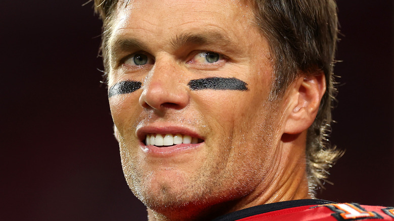 Tom Brady smiling