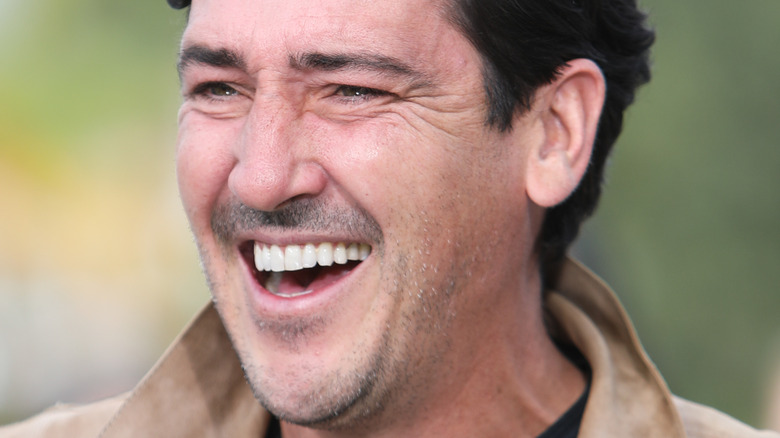 Jonathan Knight at a 2018 event