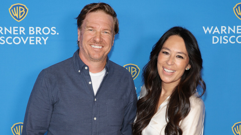 Chip and Joanna Gaines smiling