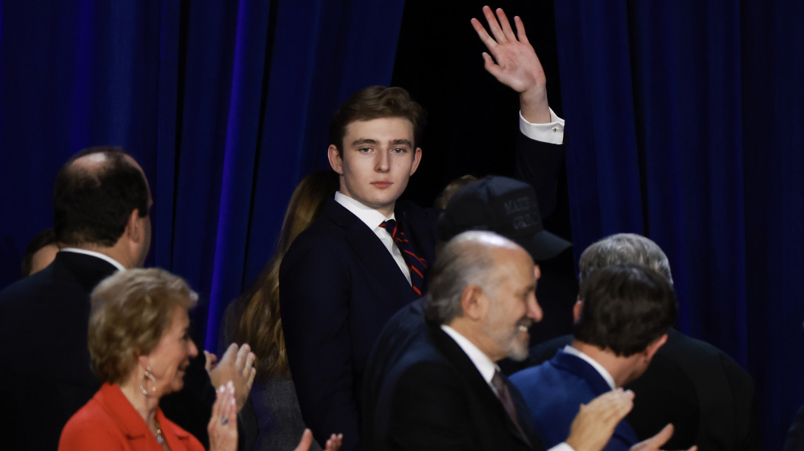 New Video Of Barron Trump Talking On Election Night Is Causing A Stir