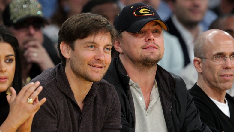 Newly single Tobey Maguire has been hitting the clubs with Leo