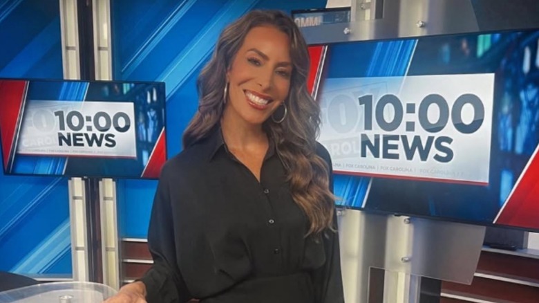 Tori Carmen Holt poses for a photo in the Fox Carolina News studio