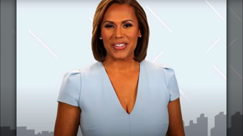 Jovita Moore presenting a show