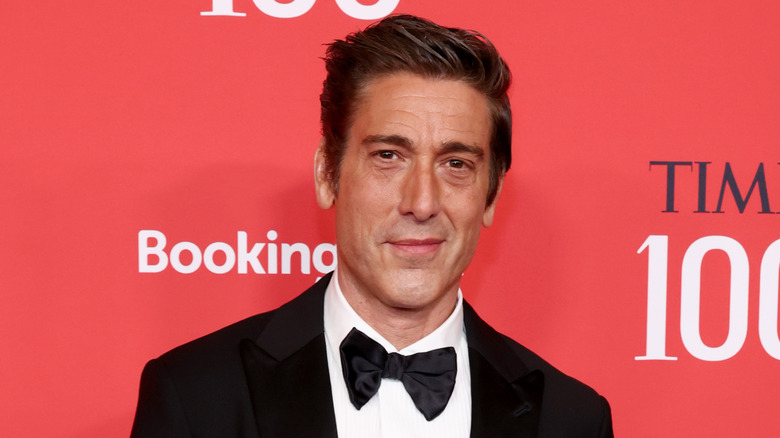 David Muir at the 2025 Time100 gala