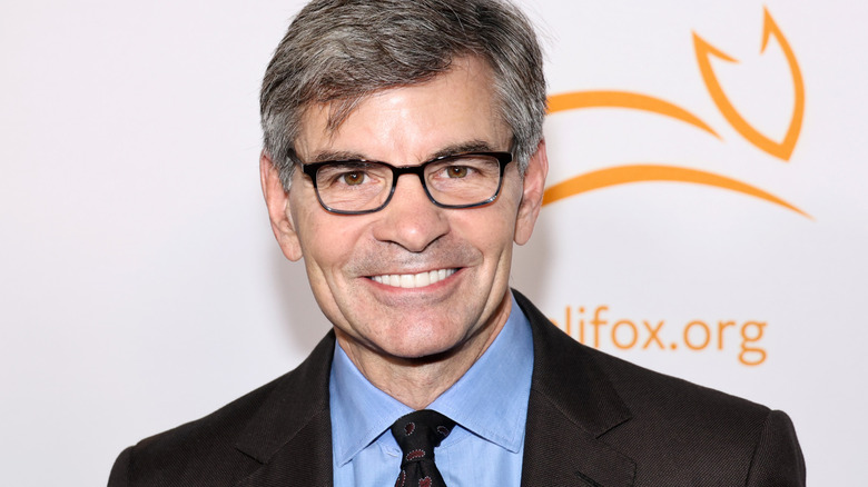 George Stephanopoulos attends a Parkinson's benefit