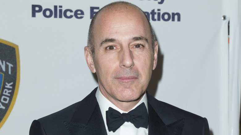 Matt Lauer at a 2016 gala