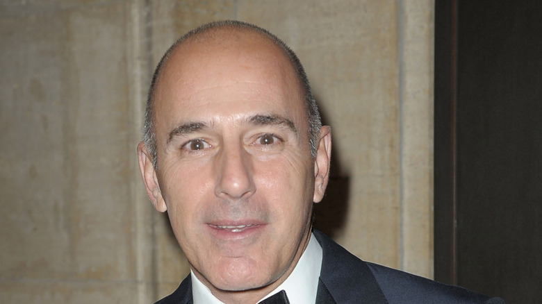 Matt Lauer posing