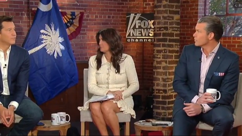 Will Cain, Rachel Campos Duffy, and Pete Hegseth hosting "Fox and Friends."