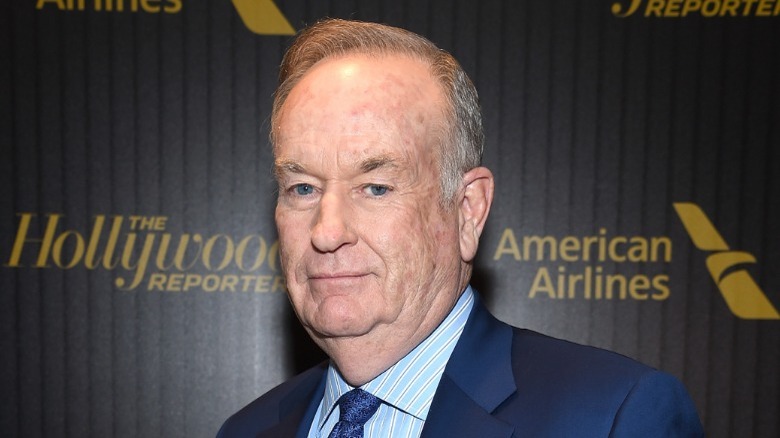 Bill O'Reilly posing