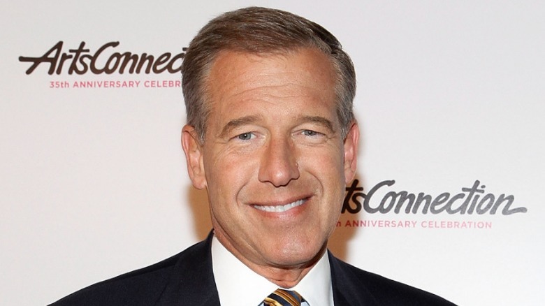 Brian Williams smiling