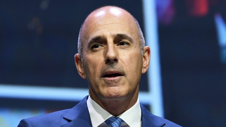 Matt Lauer speaking