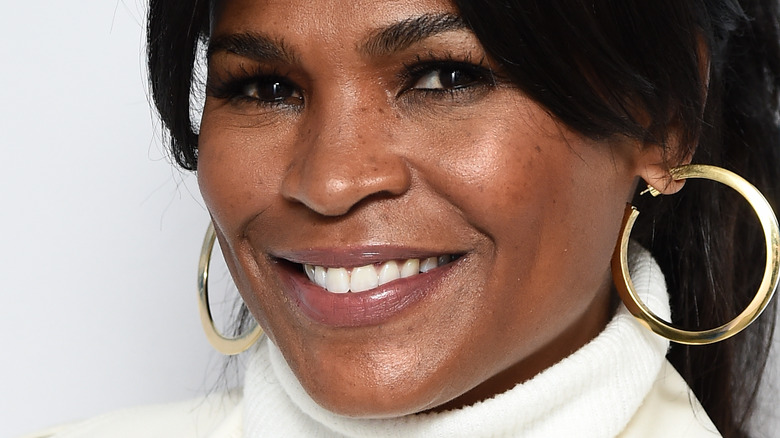 Nia Long smiling