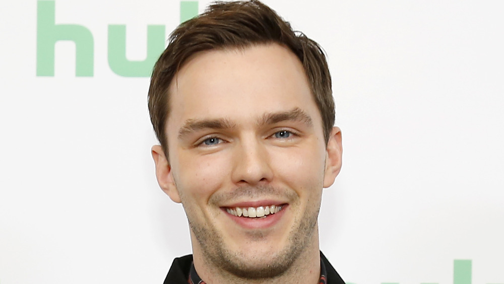 Nicholas Hoult smiling