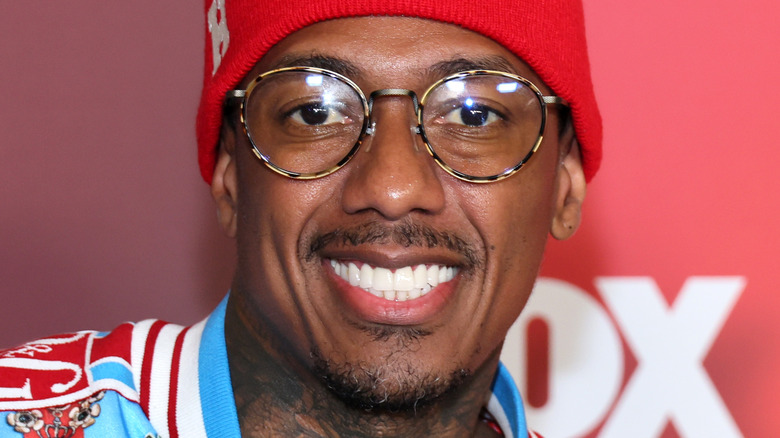 Nick Cannon smiling