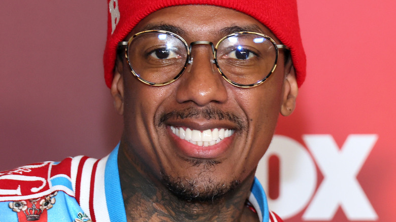 Nick Cannon smiling