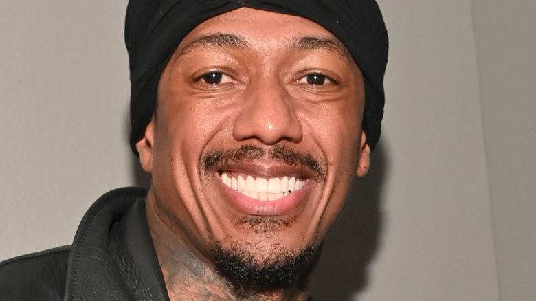 Nick Cannon smiling