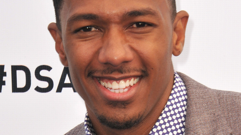 Nick Cannon smiling