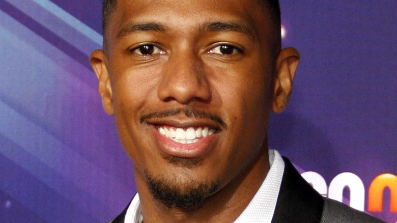 Nick Cannon smiling
