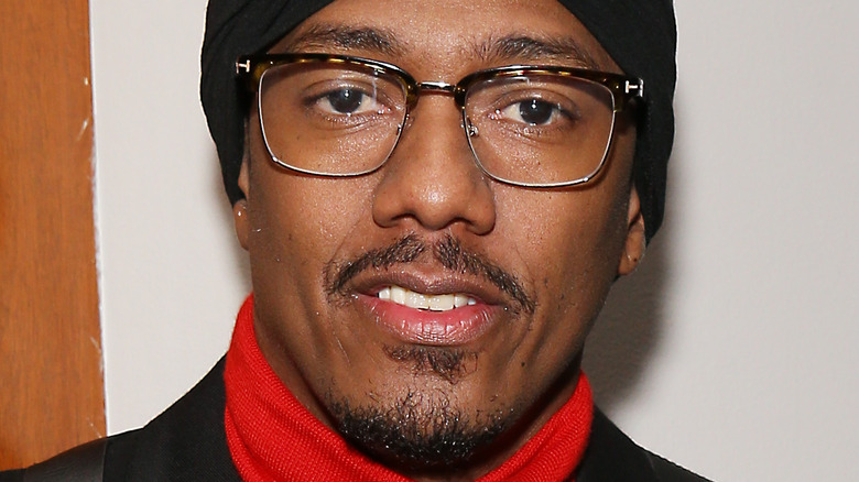 Nick Cannon looking into the camera