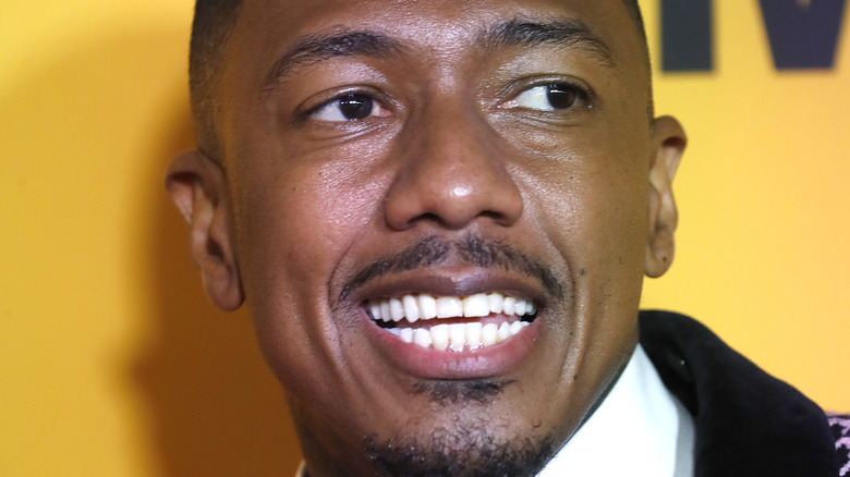 Nick Cannon smiles 