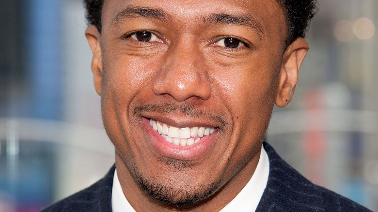 Nick Cannon smiling