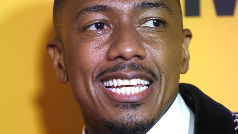 Nick Cannon smiling