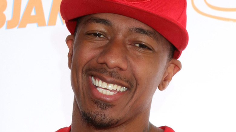 Nick Cannon smiling