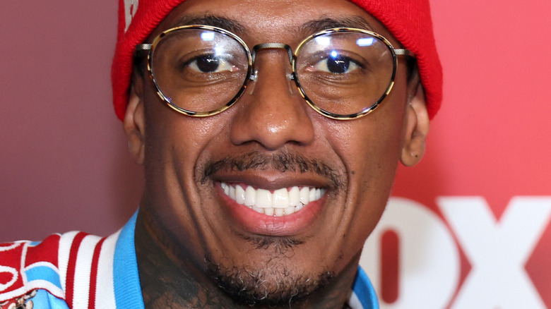 Nick Cannon smiling