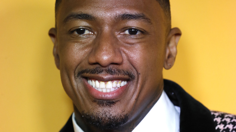 Nick Cannon smiling